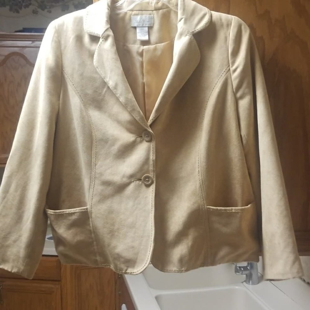 STUDIO WORKS WOMENS BLAZER JACKET SIZE  10P
